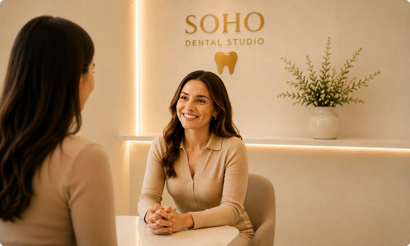 Soho Dental Studio reception area in Point Cook