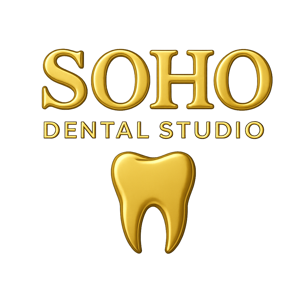 Tranparent logo for soho dental studio